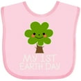 thumbnail image 3 of Inktastic My 1st Earth Day 2021 Boys or Girls Baby Bib, 3 of 4