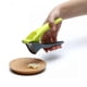 thumbnail image 5 of Prensa de ajos fácil de limpiar, trituradora de acero inoxidable, potente, ergonómica, exprimidor de ajos ligero, sin desperdicio, verde, 5 of 5