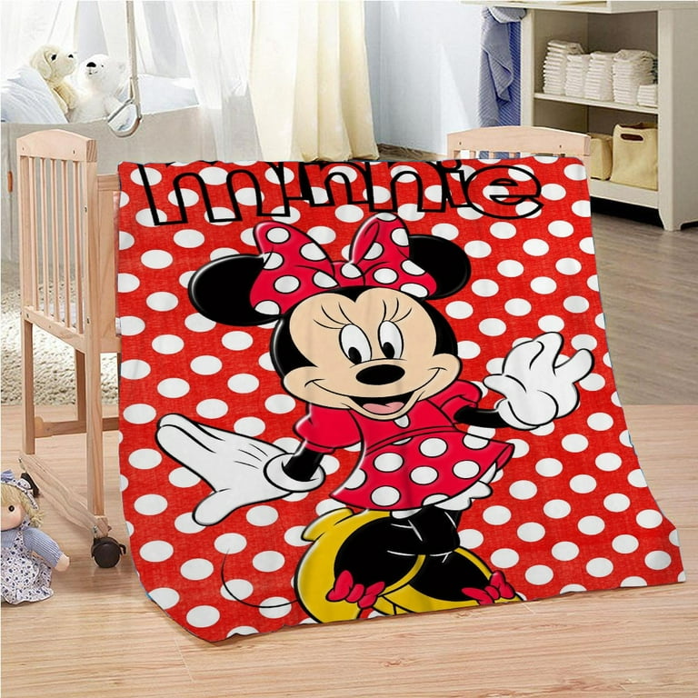 Red minnie best sale mouse blanket