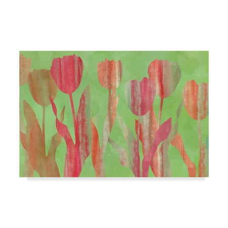 3 Arm Tulip - Trademark Fine Art 'Tulip Shapes Iii' Canvas Art by Cora Niele