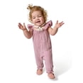thumbnail image 2 of Modern Moments by Gerber baby Girl Long Leg Romper with Novelty Trim Detail, Sizes 0/3 Months - 24 Months, 2 of 12
