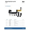 thumbnail image 2 of HYDRAULIC WHEEL STUD SERVICE KIT (DRUM BRAKE ONLY), 2 of 5