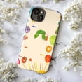 thumbnail image 5 of Colorful Caterpillar Phone Case, Cute iPhone Cover with Fruits & Nature Art, Fun Protective Case for iPhone 17 16 15 14 13 12 11 Pro Max Plus Mini, 5 of 6