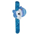 thumbnail image 2 of Sunjoy Tech 3D Dolls Adornment Clap Circle Comfortable Touch Fabric Christmas Decoration Slap Bracelet for Children - 1PC, 2 of 3