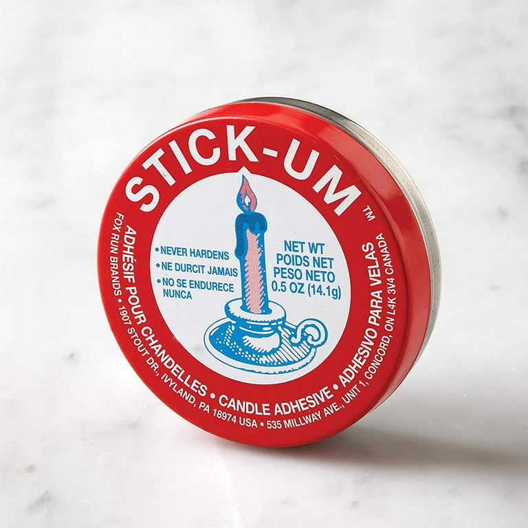 Fox Run Stick-Um Candle Adhesive, 2 Ounce