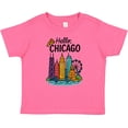thumbnail image 3 of Inktastic Hello Chicago Skyline Pizza Boys or Girls Baby T-Shirt, 3 of 5