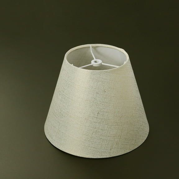 OATIPHO Natural Linen Clip on Lamp Shade for Bare Bulb Chandelier Lighting