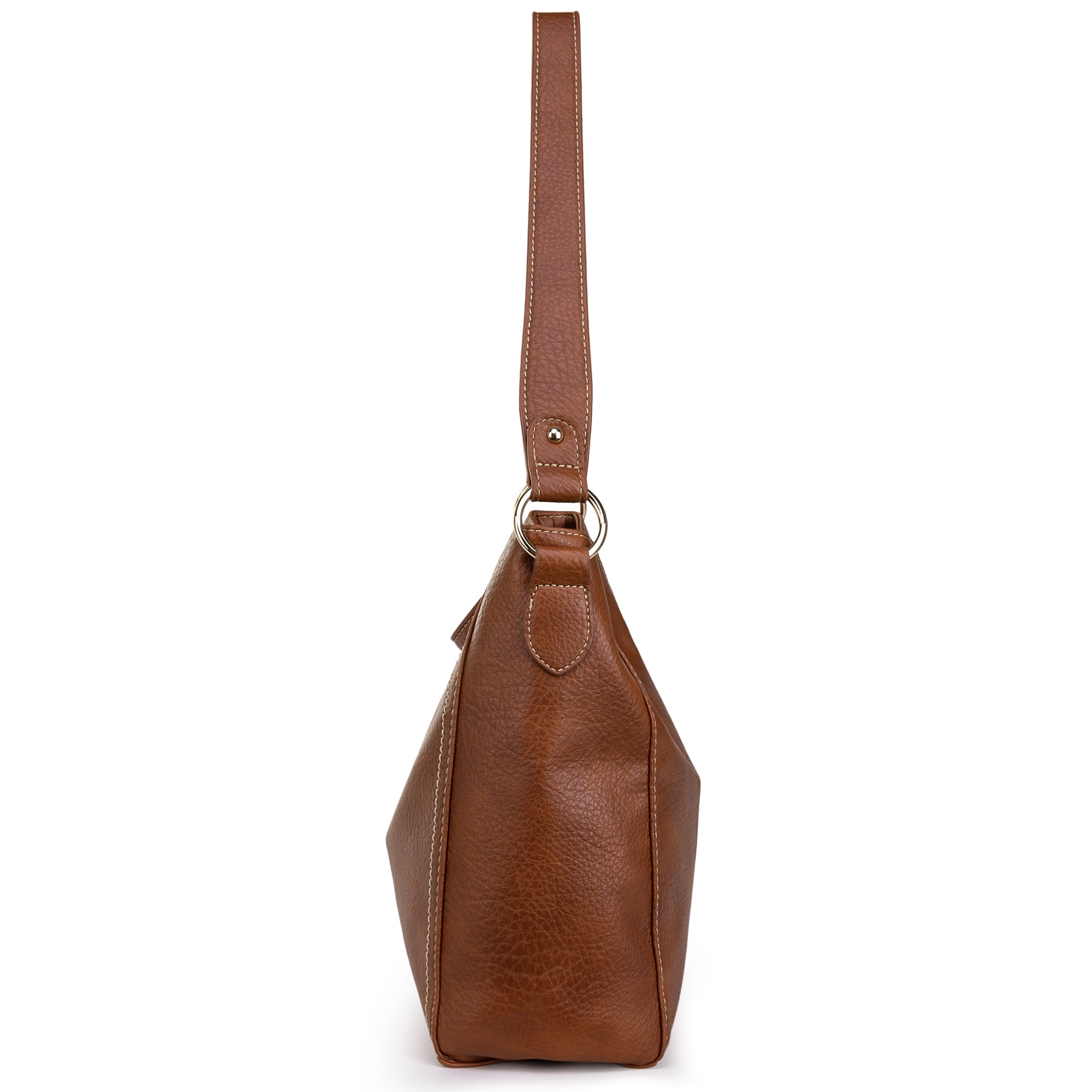 Montana West Hobo Bags for Women Vegan Leather Shoulder Purses and Handbags, Brown