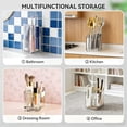 thumbnail image 7 of Toothbrush Holders for Bathrooms, Slots Detachable Toothbrush Holder Wall Mounted with Divider, Removable Electric Tooth Brush and Toothpaste Holder Organizer for Bathroom Countertop/Kitchen/Office, 7 of 7