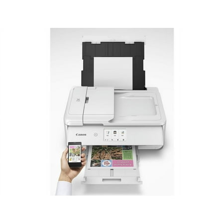 Canon - PIXMA TS9521C Wireless All-In-One Printer - White