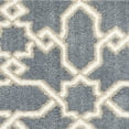 thumbnail image 4 of 7 x 10 Microfiber Slate Blue Area Rug, 4 of 4