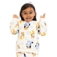 thumbnail image 2 of Bluey Unisex Toddler Plush Print Sweatshirt and Pants Set, 2-Piece, Sizes 12M-5T, 2 of 7