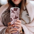 thumbnail image 6 of Floral Tumbler, Trendy skinny Tumbler with Straw and Lid, Unique Birthday Gifts for Women, Friends Female, Teenage Girls - Flower Girl Gift, Hibiscus Flower Tumbler Cup/Water Bottle/Travel Mug 20 O, 6 of 6