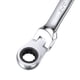 thumbnail image 4 of Herramienta de llave combinada de cabezal flexible de 9/16" con trinquete de 72 dientes y 12 puntos, 4 of 5
