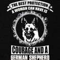 thumbnail image 2 of CafePress - Courage And German Shepherd T Sh Maternity T Shirt - Maternity Dark T-Shirt, 2 of 3