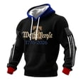 thumbnail image 5 of 1776-2026 250th Anniversary Sweatshirt, Mens American Flag Patriotic Tactical Pullover Casual Vintage Hoodie with Pocket, 5 of 5