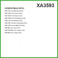 thumbnail image 2 of ECOGARD XA3593 Premium Engine Air Filter Fits Ford Mustang 5.0L 1986-1993, Thunderbird 5.0L 1986-1988, Taurus 3.0L 1989-1995, Taurus 3.2L 1993-1995, 2 of 3