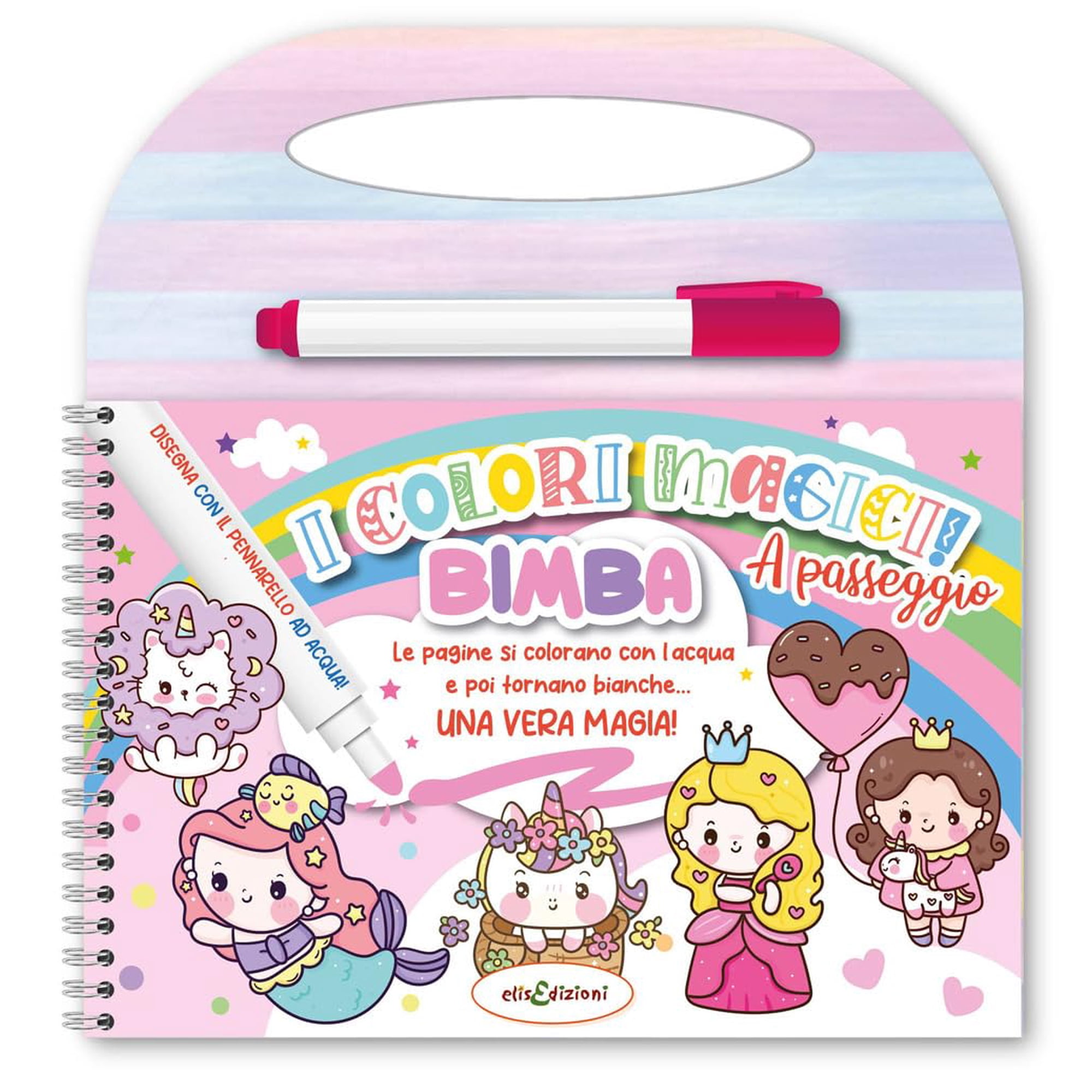 Bimba. Colori magici a passeggio. Con pennarello ad acqua (Hardcover)