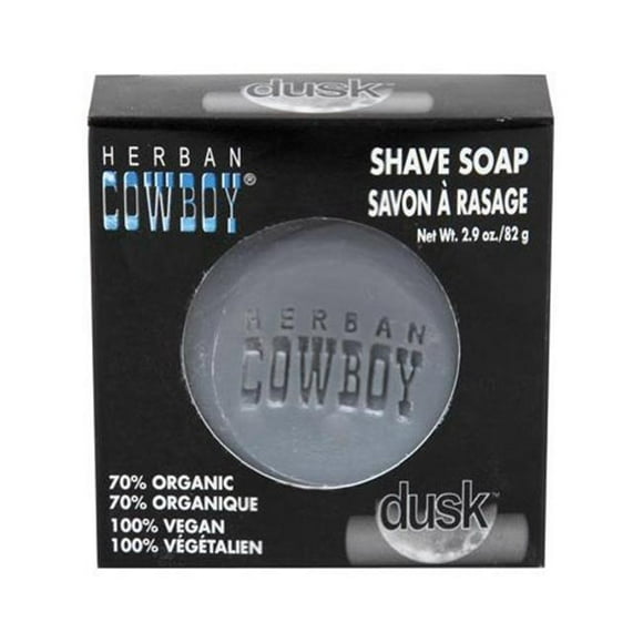 Herban Cowboy 53370 Savon à Raser au Crépuscule de 2,9 Oz