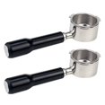 thumbnail image 1 of 2X Portafiltro Sin Fondo de Café de 51MM para EC680 / EC685 Reemplazo de Filtro Cesta de Filtro Accesorios de Café, 1 of 5