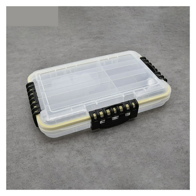 Waterproof Fishing Tackle Box Capacity Fishing Accessories Tool Storage Box Fish Hook Lure Fake ,Versatile Storage