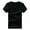 Black, variant on Men's casual slim fit short sleeve t-shirt Soft and lightweight V-neck top