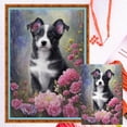 thumbnail image 1 of Hilo Algodón Ecológico Bordado Kit Punto Cruz para Perro Contado 11CT 40x60cm, 1 of 9