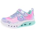 thumbnail image 1 of Sneaker Skechers Flutter Heart Lights Lavender para niños, 1 of 5