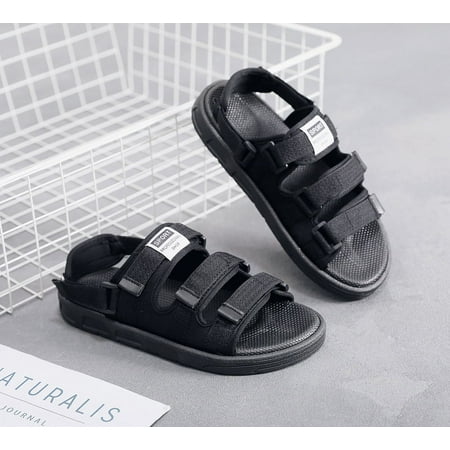 

LJHHH 2024 Mens Sandals/Slide Wide Fit Summer Casual Beach Sandals for Men Outdoor & Indoor Comfort Open Toe Fisherman Sandals