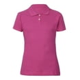 thumbnail image 1 of Playera Polo Infantil OPTIMA Color Rosa Fucsia - 100% Algodón, 1 of 2