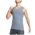 thumbnail image 7 of ZVNAΖH Mens Winter Warm Thermal Tank Top Sleeveless Undershirt V Neck Base Layer Vest Seamless Patch Inner-Bottom Shirt, 7 of 7