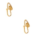thumbnail image 3 of Sonducket Anillo de nariz geométrico círculo anillos cruzados todo-fósforo Clip todo-fósforo mujeres chica regalo ocio Casual Tipo-01 2Conjunto, 3 of 6
