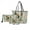 Butterfly Rose, variant on ZUXONGSY Daisy Flower Black Cat Galaxy Print Top Handle Bag with Fashion Makeup Bag Purse for Women PU Leather Top Handle Satchel Set with Large Capacity Makeup Pouch Cash Wallet for Travel