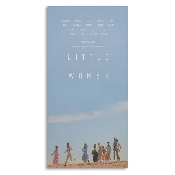 Wall Poster for Bedroom Decor Art Print - Little Women Movie Poster (Size: 8'x16')