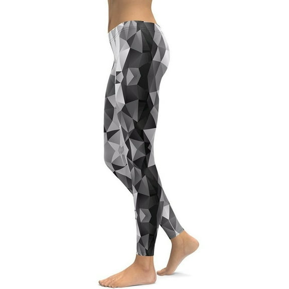 Glass Geometric Leggings Size: XS for Women | FIERCEPULSE
