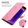 thumbnail image 4 of Cadorabo Flower Case for Oppo FIND X5 PRO Cover Book Wallet Screen Protection PU Leather Flip Magnetic Etui, 4 of 7