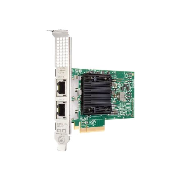 Broadcom BCM57416 - Network adapter - PCIe 3.0 x8 - Gigabit Ethernet / 10Gb Ethernet x 2 - for ProLiant DL20 Gen10, DL325 Gen10, DL360 Gen10, DL380 Gen10, ML30 Gen10, XL220n Gen10