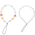 thumbnail image 5 of 2pcs Perles Colorées Charmes de Téléphone Mobile Papillon Perles Chaînes de Téléphone Longes, 5 of 5