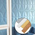 thumbnail image 4 of Self-Adhesive 3D Waistline Baseboard Wall Stickers Foam Corner Line Stickers Waterproof Anti-Collision Background Wall Edge Border Decor(Yellow 1), 4 of 7