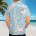 thumbnail image 6 of High Quality Hawaiian Shirts for Men Short Sleeve Aloha Beach Shirt Floral Summer Casual Button Down Shirts Blouses HVXI9U, 6 of 7