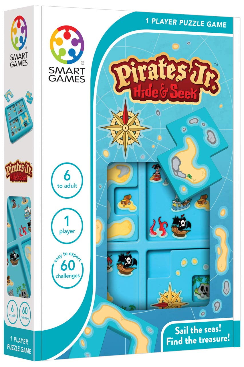 Smartgames Hide Seek Pirates Jr Skill Building Travel Game For Ages 6 Adult Walmart Com