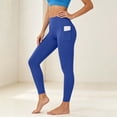 thumbnail image 4 of Yutgune High Waisted Tight Leggings For Women Tummy Control Leggings Yoga Pants Women Workout Leggings For Women Gym Leggings With Side Pockets, 4 of 9