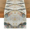 thumbnail image 2 of Butterfly Insect Table Runners Kitchen Table r Farmhouse Washable Dining Table Runner Holiday Party Wedding rations, 2 of 7