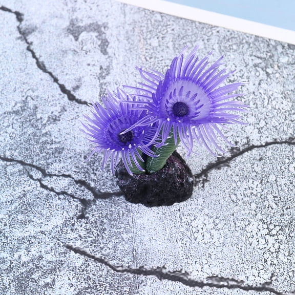 Phenofice Coral Artificial Aquarium Ornament Fish Decoration Manmade 1Pc for Home and Office