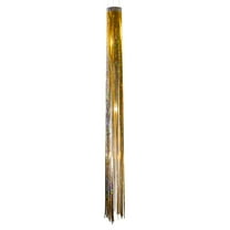 In the Breeze 9055 — Gold Holographic Mylar Windsock — Garden and Party Decor — Humane Pest Deterrent