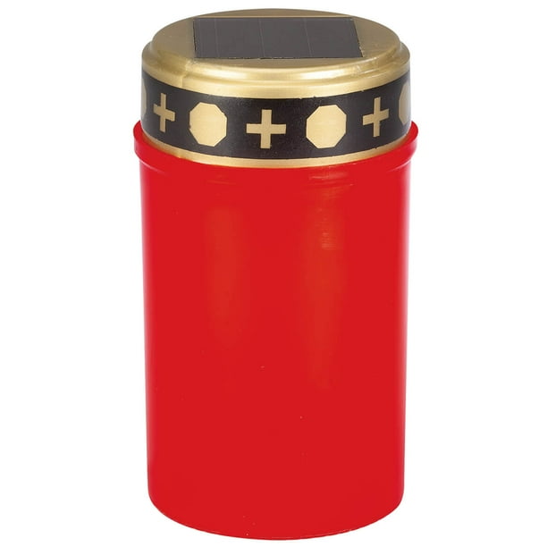 Solar Lighted Grave Candle