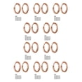 thumbnail image 2 of Pendientes de aro de plata Jumpingount oro rosa 2.5*18mm 10piezas, 2 of 6