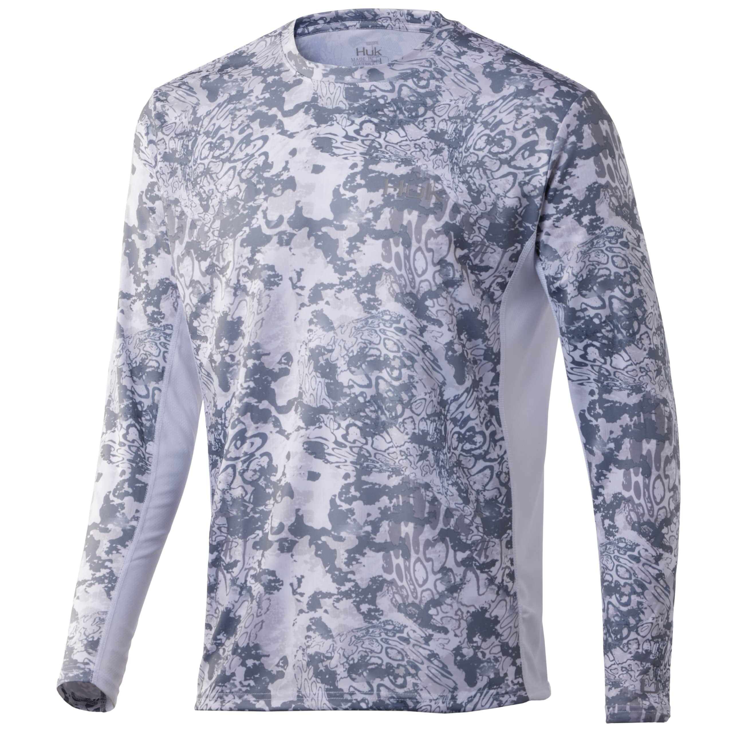 Chemise De Pêche HUK Icon X Homme – Manches Longues, UPF 50, Camouflage, Taille M