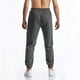 thumbnail image 5 of Pantalones largos para hombre, informales, de moda, con cintura elástica, lisos, largos y elásticos, de poliéster, 5 of 5