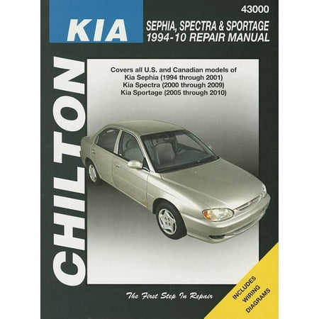Chilton: Kia Sephia, Spectra & Sportage 1994-10 Repair
